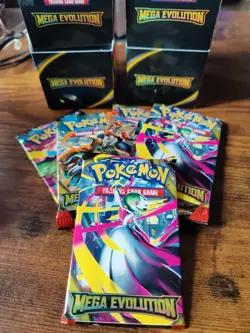 Pokemon Mega Evolution Trading Card Game Booster Pack New & Sealed - Image 1