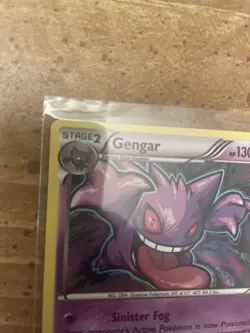 Pokemon Gengar TCG XY Breakthrough Holo Rare Card 60/162 - Image 2