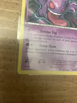 Pokemon Gengar TCG XY Breakthrough Holo Rare Card 60/162 - Image 3