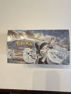 SEALED Pokemon Sun and Moon Crimson Invasion Booster Box Card Game - Image 5