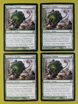 Vitaspore Thallid x4 Planar Chaos 4x Playset Magic the Gathering MTG - Image 1