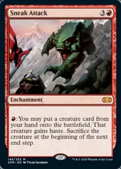 Sneak Attack - Near Mint MTG Double Masters - Image 1