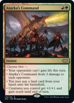 Atarka's Command - Near Mint MTG Double Masters 2022 - Image 1