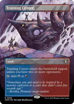 Training Center (Borderless) - Near Mint MTG Commander Masters - Image 1