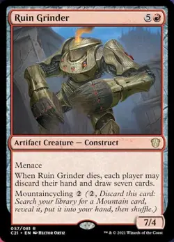 Ruin Grinder - Near Mint MTG Commander 2021 Strixhaven - Image 1