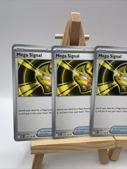 x4 Mega Signal 121/132 Playset - Mega Evolution - Pokemon - NM/M English - Image 2
