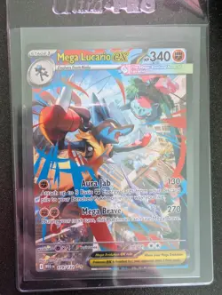Mega Lucario ex 179/132 SIR from Pokemon MEGA EVOLUTIONS SET Mint/Gem Mint - Image 1