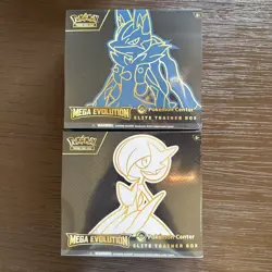 Pokemon Center Elite Trainer Box Mega Evolution Lucario & Gardevoir ETB - Image 1