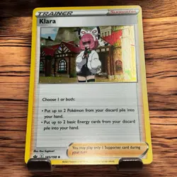 Klara - 145/198 (Cosmos Holo) - Pokemon TCG Chilling Reign - LP - Image 1