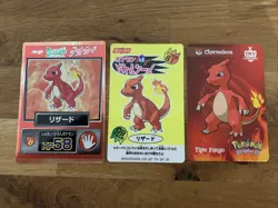 Meiji Nissui DKV Collections Trading Cards Charmeleon Lizard Pokemon - Image 1