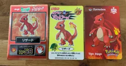 Meiji Nissui DKV Collections Trading Cards Charmeleon Lizard Pokemon - Image 2