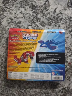 Pokemon Double Crisis 4 Pack Blister With Team Aqua Pin And Coin 2015 Sealed - Image 2