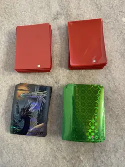 170 Ultra Pro TCG Deck Protectors Game Card Sleeves Yugioh Pokemon Magic - Image 1