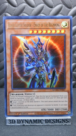 | Yugioh Black Luster Soldier - Envoy of the Beginning MAMA-EN047 1st NM/M 🔥 | - Image 1