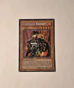 Yugioh Command Knight CT1-EN003 Secret Rare Limited Edition LP - Image 1
