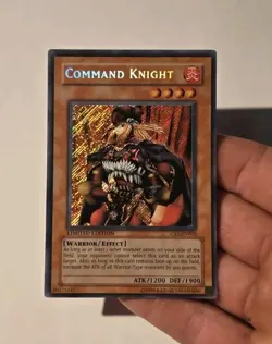 Yugioh Command Knight CT1-EN003 Secret Rare Limited Edition LP - Image 3