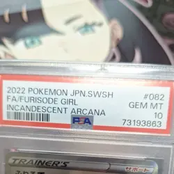 Japanese Pokemon Card Furisode SR PSA10 - Image 3