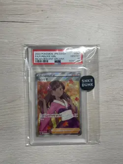 Japanese Pokemon Card Game Furisode SR PSA10 - Image 1