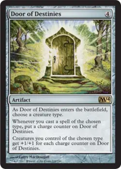 Door of Destinies - Medium Play MTG Magic 2014 Core Set - Image 1