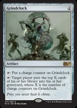 Grindclock - Medium Play MTG Magic 2015 Core Set - Image 1