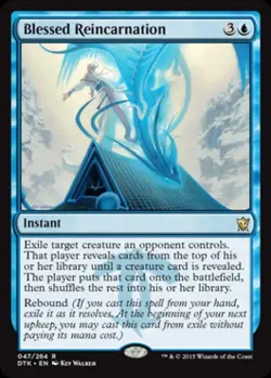 Blessed Reincarnation - Medium Play MTG Dragons of Tarkir - Image 1