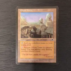 Ghost Town LP Tempest TE English Regular MTG - Image 1