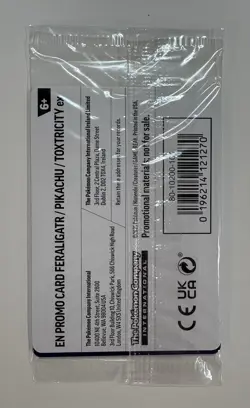 Feraligatr Pokemon Center Illustration Contest Promo Sealed - Image 4