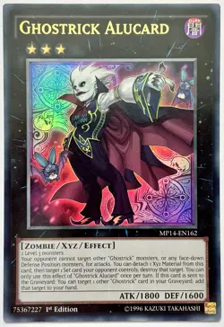 MP14-EN162 Ghostrick Alucard - Ultra Rare 1st Edition Lightly Played YuGiOh Card - Image 1