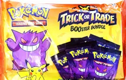 Pokeman Trading Card Game Trick or Treat Booster Bundle Includes 40 mini packs - Image 1