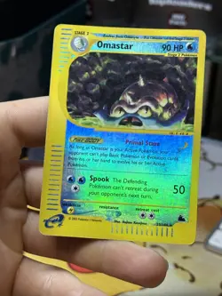 Omastar 23/144 Skyridge 2003 Reverse Holo E-Series Vintage Pokemon Card TCG - Image 3
