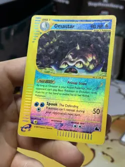 Omastar 23/144 Skyridge 2003 Reverse Holo E-Series Vintage Pokemon Card TCG - Image 4