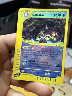 Omastar 23/144 Skyridge 2003 Reverse Holo E-Series Vintage Pokemon Card TCG - Image 5