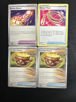 Pokemon TCG Rescue Board 159/162 Temporal Forces Trainer Card - Image 1