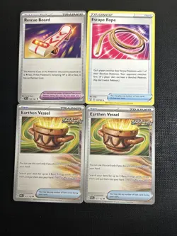 Pokemon TCG Rescue Board 159/162 Temporal Forces Trainer Card - Image 2