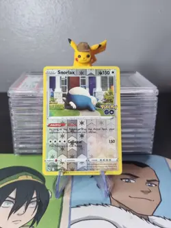 Pokemon Card Snorlax Pokemon Go Reverse Holo Rare 055/078 Near Mint - Image 1