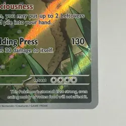 Pokemon TCG Snorlax Black Star Promo Holo Card 151 Scarlet and Violet #051 NM - Image 4