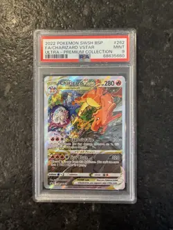 Charizard VSTAR SWSH262 PSA 9 Sword & Shield Promo Holo Card - Image 1