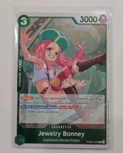 Jewelry Bonney PRB-02 PRB02-004 Foil Rare The Best Vol 2 One Piece Card NM TCG - Image 1