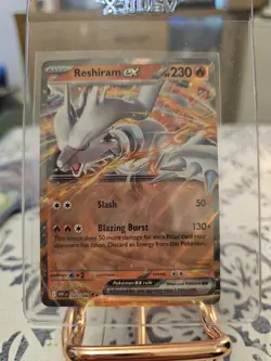 Pokemon TCG Reshiram EX Double Rare Holo White Flare Card 020/086 NM Condition - Image 1