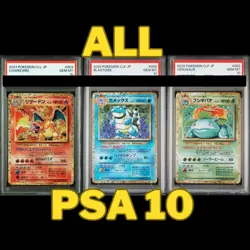 PSA 10 Set Venusaur Charizard Blastoise 003/032 Japanese Pokemon Card Classic - Image 1