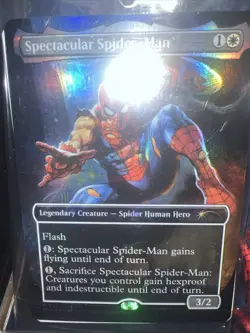 Magic the Gathering Spectacular Spider-Man (CARD ONLY) from Marvel Legends - Image 2