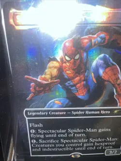 Magic the Gathering Spectacular Spider-Man (CARD ONLY) from Marvel Legends - Image 4