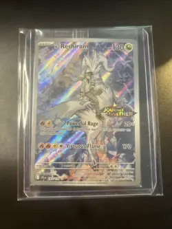 Pokemon TCG N's Reshiram Card 167/159 Stamped Illustration Rare Promo Sealed - Image 1