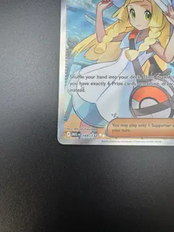 Lillie's Determination 169/132 Pokemon Card Mega Evolution Full Art Trainer - Image 4