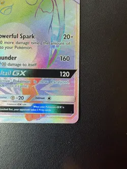 Raichu GX - 75/73 - Pokemon Shining Legends Sun & Moon Secret Rare Card LP/NM - Image 5