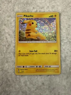 Pokemon TCG Pikachu 6/12 McDonalds 2019 Holo Promo Pokemon Card - Image 1