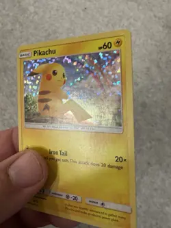 Pokemon TCG Pikachu 6/12 McDonalds 2019 Holo Promo Pokemon Card - Image 2