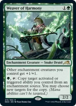 Weaver of Harmony - Near Mint MTG Kamigawa: Neon Dynasty - Image 1