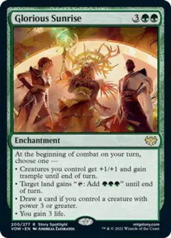 Glorious Sunrise - Near Mint MTG Innistrad: Crimson Vow - Image 1