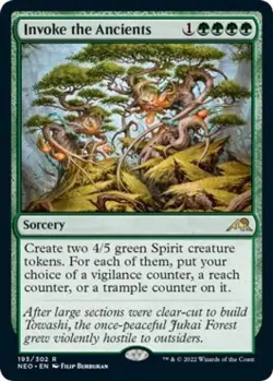 Invoke the Ancients - Near Mint MTG Kamigawa: Neon Dynasty - Image 1